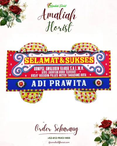 Karangan Bunga Ucapan Selamat di Purwadadi